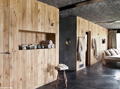 Une décoration avec du bois naturel pour un décration inspirée des pays nordiques
