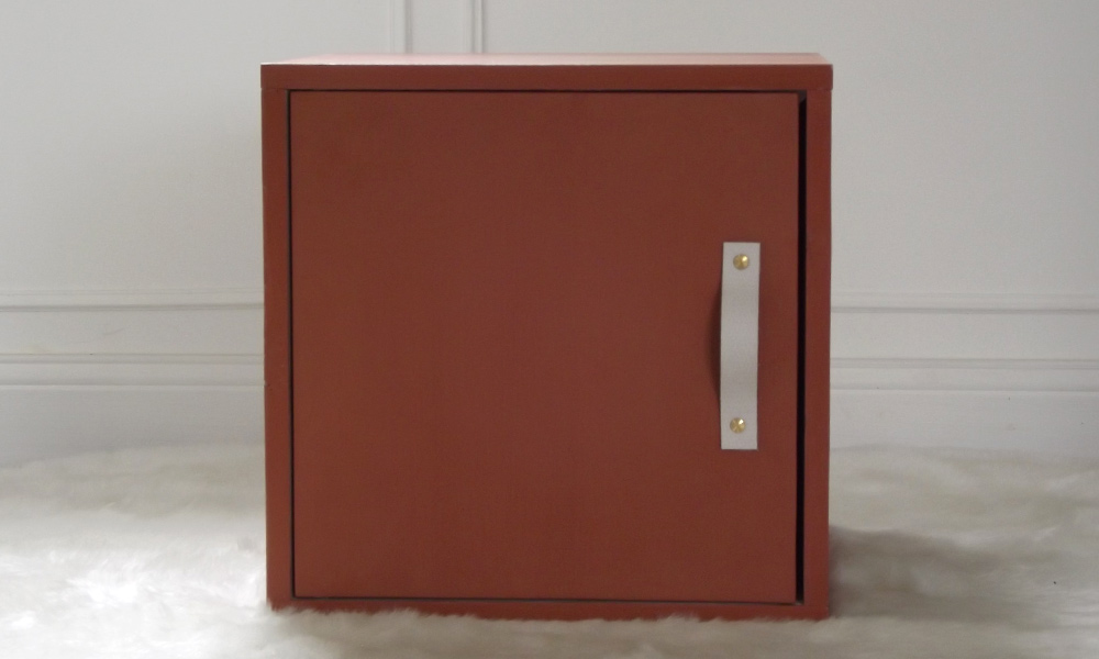 La Mehliebox velours ocre pour créer votre meuble