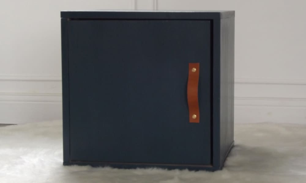 La Mehliebox bleue pétrole pour les meubles de By Mehlie