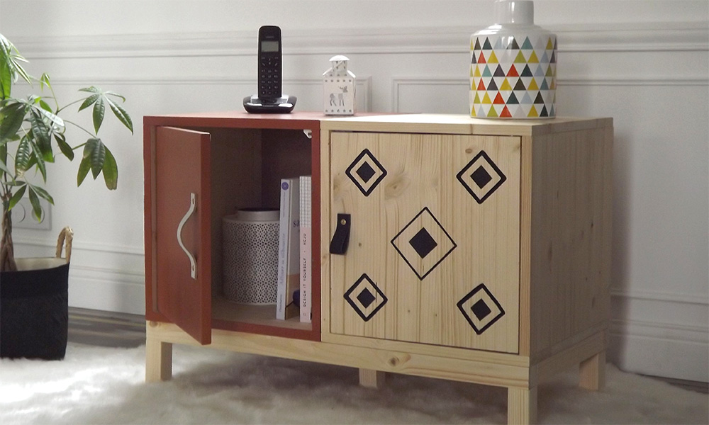 Le meuble duo exotique au style oriental et ethnique